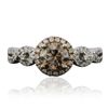 Image 1 : 14KT Two-Tone Gold 1.33ctw Diamond Ring