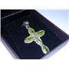 Image 3 : 8.850g Pendant of Peridot Sterling 925 Silver