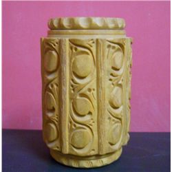 Decorative Wooden Pen Holder Statue Size: 4.5 inches
