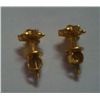 Image 2 : 2.62g Earring Made of 18Kt Gold ,0.42 Ct Diamond