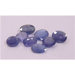 Natural African Tanzanite Loose 40.00 Ctw Oval Cut Stones