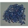Natural African Tanzanite Loose 14.30 Ctw, 2X4mm Marquise Cut Stones