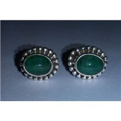 3.430g Earring of Emerald Sterling 925 Silver