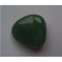 Natural African Emerald Beryl 72.40 Ct Irregular Shape Drilled Cabochon Stone