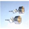 Image 2 : 1.800g Earring of Citrine Sterling 925 Silver