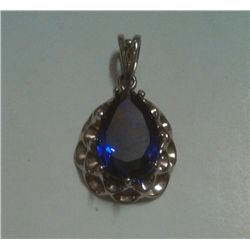 2.230g Pendant of Amethyst in 92.5 Silver