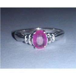 2.170g Ring of Ruby Sterling 925 Silver