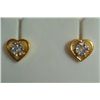 Image 1 : 3.38g Earring Made of 14Kt Gold ,0.28 Ct Diamond