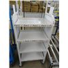 Image 1 : White Merchandising Cart