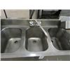 Image 2 : S/S 3 Comp Bar Sink