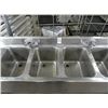 Image 2 : S/S 36" 3 Comp Sline Line Sink