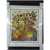 Image 1 : Framed & Signed Still Life Print - 74/350