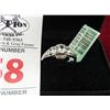Image 1 : Sterling Silver Ring .69 Ct.