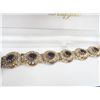 Image 2 : Tiffany Style Sapphire Bracelet - Sterling Silver