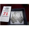 Image 1 : Sterling Silver Necklace & Earring Set