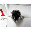 Image 2 : 4 Ct. Amethyst Ring - Sterling Silver