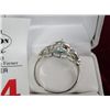 Image 2 : Blue Topaz Dinner Ring Sterling Silver