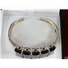 Image 2 : 22ct. Smokey Topaz Bracelet Sterling Silver