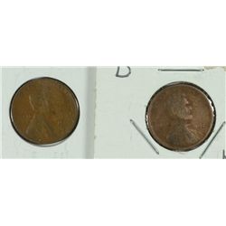 ( 2 ) KEY DATE LINCOLN CENTS: 1911-S AND 1922-D