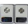 Image 2 : 1961 & 1961-D ROOSEVELT DIMES, NGC MS-66