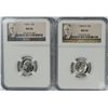 Image 1 : 1963 & 1963-D ROOSEVELT DIMES, NGC MS-66