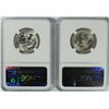 Image 2 : 1959 & 1960-D WASHINGTON QUARTERS,  NGC  MS-65