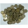 Image 1 : ( 100 ) SILVER WAR TIME NICKELS, 1942 THRU 1945