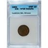 Image 1 : 1863 CIVIL WAR TOKEN (NOT ONE CENT) ICG VF-35 DETAILS