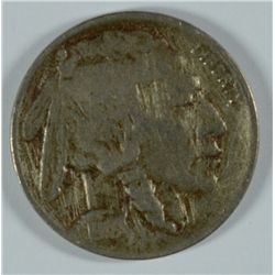 1918 / 17-D BUFFALO NICKEL, XF, RARE OVERDATE