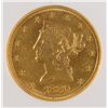 Image 2 : 1880 CC LIBERTY HEAD $10 GOLD PCI MS62 CLEANED OBV.