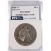 Image 1 : 1860-O SEATED DOLLAR PCI MS63 CLEANED