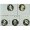 Image 2 : SET OF 2000-S SILVER PROOF STATEHOOD QUARTERS