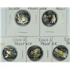 Image 1 : SET OF 2002-S SILVER PROOF STATEHOOD QUARTERS