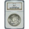 Image 1 : 1898 MORGAN DOLLAR NGC MS-61