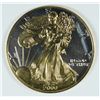 Image 1 : 2000 SILVER AMERICAN EAGLE (PAINTED)
