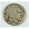 Image 1 : 1937-D 3-LEGS BUFFALO NICKEL, VF  rim flaw rev.