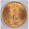 Image 2 : 1924 $20.00 GOLD, PCGS MS-64, GREEN HOLDER