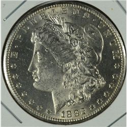 1882-CC MORGAN SILVER DOLLAR MS-63