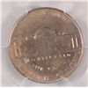 Image 3 : 1956 JEFFERSON NICKEL PCGS MS-64 NICE TONE