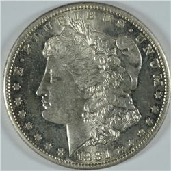 1881-S MORGAN SILVER DOLLAR MS-65 DMPL
