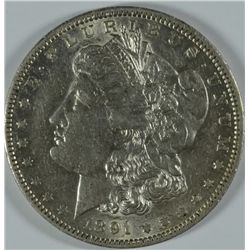 1891-O MORGAN SILVER DOLLAR AU