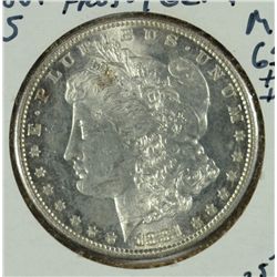 1881-S MORGAN SILVER DOLLAR BU