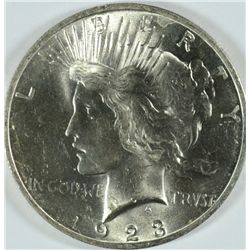 1923 PEACE SILVER DOLLAR MS-62