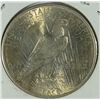 Image 2 : 1924 PEACE SILVER DOLLAR BU SCRATCH OBV.