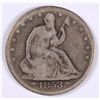 Image 1 : 1853 SEATED LIBERTY HALF DOLLAR GOOD