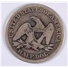 Image 2 : 1854 SEATED LIBERTY HALF DOLLAR AG/G