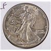 Image 1 : 1939-D WALKING LIBERTY HALF DOLLAR AU-58