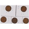 Image 2 : (5) LINCOLN CENTS (09 VDB, 10-S, 12-D, 12-S, 13-S)