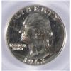 Image 2 : 1963 PROOF WASHINGTON QUARTER PCGS PR-69
