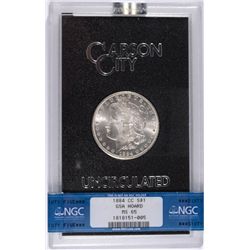 1884-CC MORGAN DOLLAR (GSA) NGC MS-65
